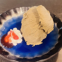 ほうじ茶のジェラート