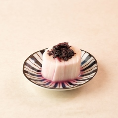 長芋の赤紫蘇漬け