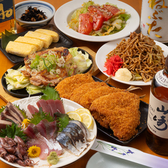 海鮮×焼き鳥 手作り居酒屋 たぬき 神田店のコース写真