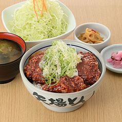 みそかつ丼　ねぎのせ