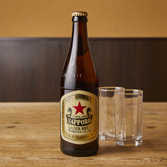 サッポロ赤星(中瓶)