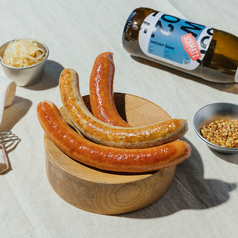 ソーセージ3種盛り／Three Sausage Platter