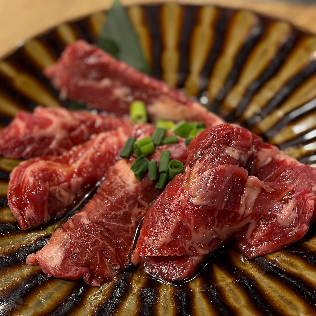 牛壱心で人気No.1の「厳選上ハラミ」は必食！