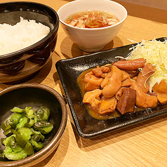 ホルモン焼定食