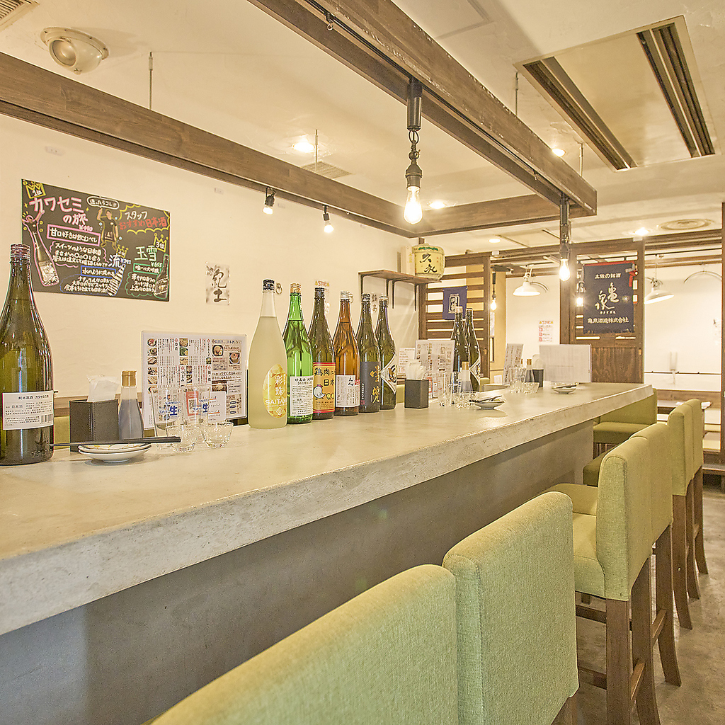 お1人様大歓迎★仕事終わりのサク飲み、ご友人との飲みにもご利用いただけます◎