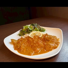 自家製レモンチキンカレーの写真