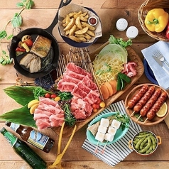 舞浜オリーブの庭 空と大地の恵みとBBQ イクスピアリ店のコース写真