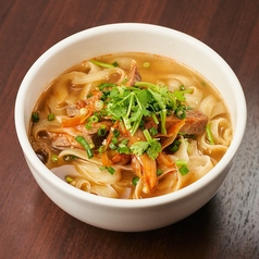辛味チャーシューのせ刀削麺