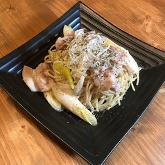 復活！豚バラのねぎ塩スタミナ油パスタ