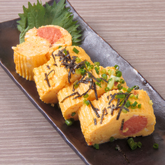 明太子丸々1本だし巻き卵