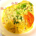 料理メニュー写真&nbsp;《クリームパスタも最高だよね》魚介のクリームパスタ