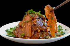 牛すね肉と牛ハチノスの麻辣味