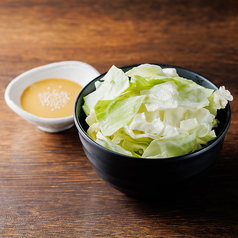 秘伝の味噌ダレキャベツ