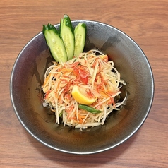 ソムタム(青パパイヤのサラダ)
