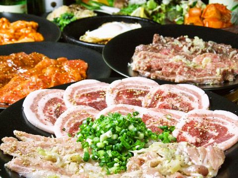 知る人ぞ知る本格焼肉ジュジュハット！A5ランクの和牛カルビと韓国家庭料理が大好評♪