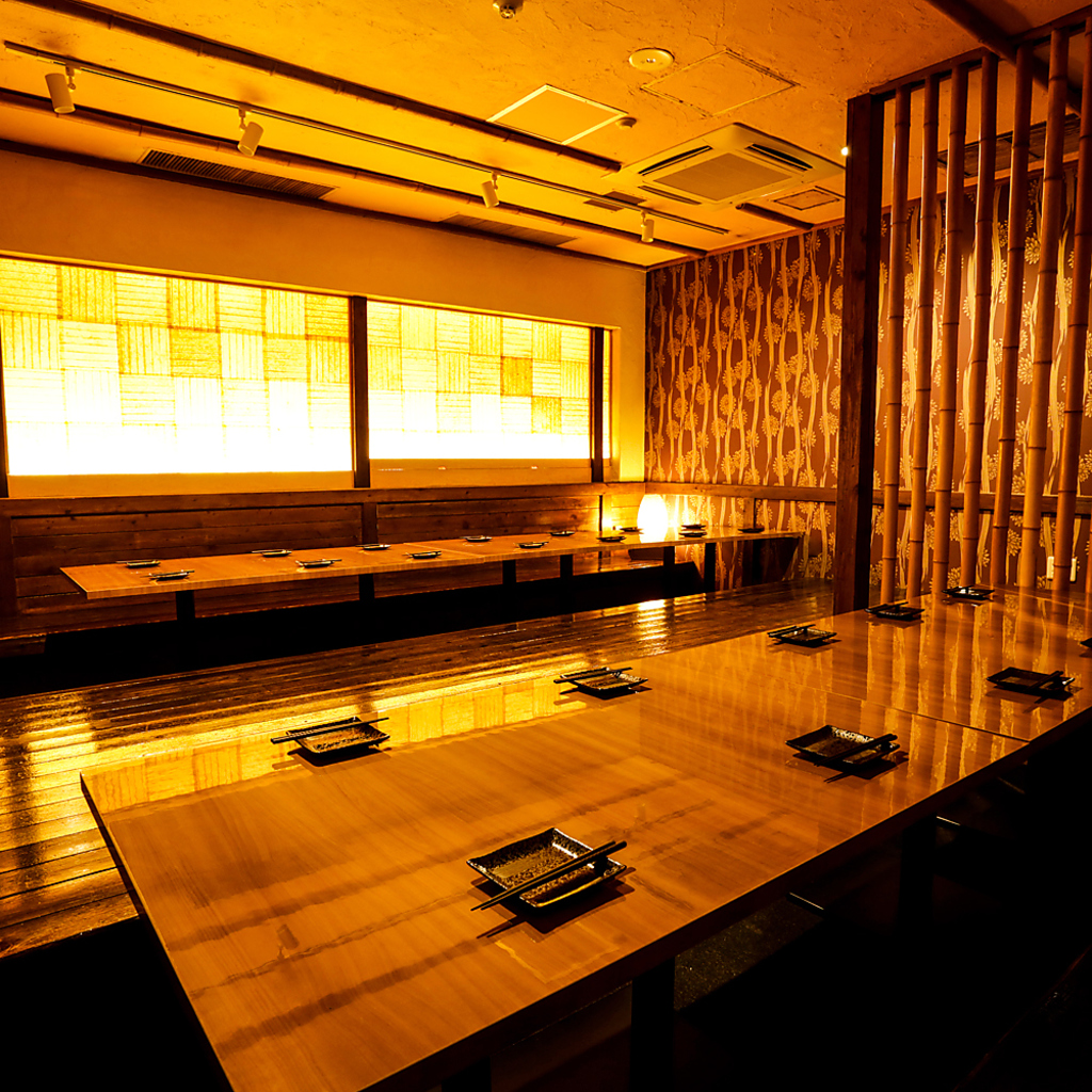 団体様にも最適な大型個室を完備！会社宴会、歓送迎会にも◎！