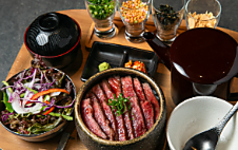 黒毛和牛の牛ひつまぶし