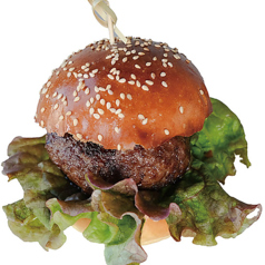 黒毛和牛100%バーガー