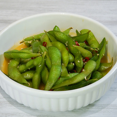 枝豆ペペロンチーノ