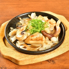 ゲソ肝バター醤油