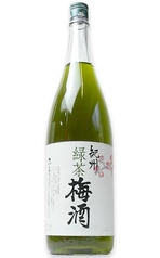 紀州　緑茶梅酒　ロック