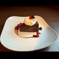 自家製ガトーショコラ