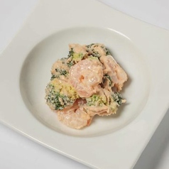 エビとブロッコリーの明太マヨネーズ和え