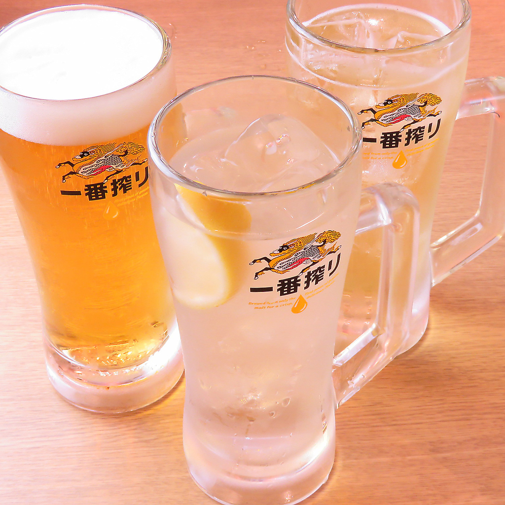 ドリンク種類豊富！『大人のフルーツ牛乳』と『大人の珈琲牛乳』はアルコールが苦手な方にも◎