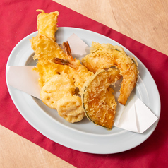 天ぷら盛り合わせ5種盛り