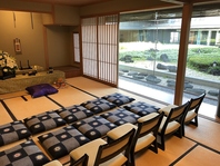 浪きりホールで、法事も行えます。