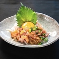 料理メニュー写真 鶏ユッケ