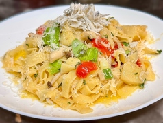 シラスオイルパスタ