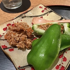 パリポリピーマン(肉味噌)