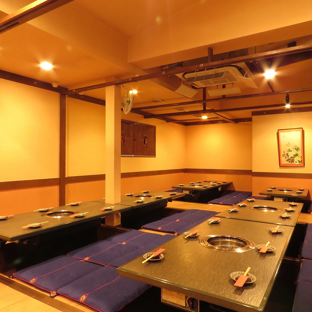 最大48名様までの宴会場！！嬉しい座敷＆掘り炬燵♪
