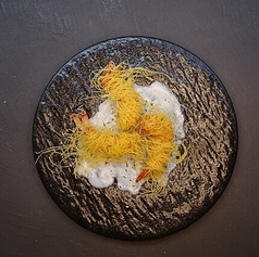 海老のパリパリ揚げ