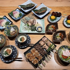 炭火串焼きいち守恒本店のコース写真