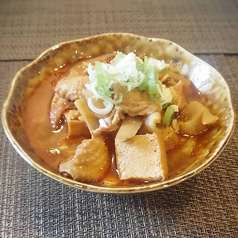 とり皮煮込み