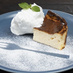 バスクチーズケーキ＆ホイップ