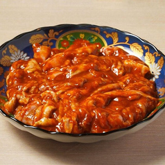 ときわ亭 大盛り 辛味噌ホルモン