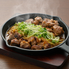 肉を感じるツラミ&ハラミ鉄板