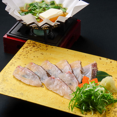 名物 本日の小鍋 厳選魚のつゆしゃぶしゃぶ