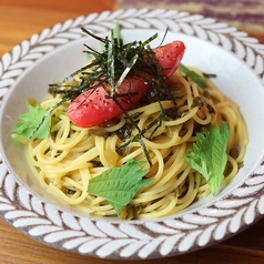 まるごと明太子の和風パスタ