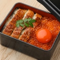 料理メニュー写真&nbsp;うなぎと赤玉子いくら重