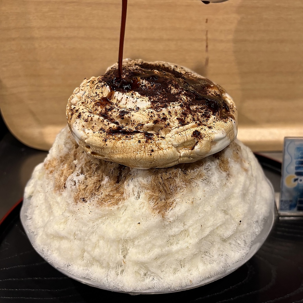 かき氷　カフェオーレ雪