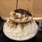 かき氷　カフェオーレ雪