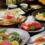海鮮料理好きが喜ぶコースをご用意！海鮮好きのあの人もきっと満足するはず！