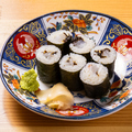 料理メニュー写真&nbsp;鯛と塩昆布の細巻