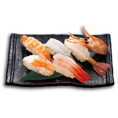 えび食べ比べ五貫