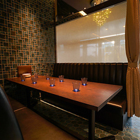 会社宴会や結婚式2次会の貸切に◎