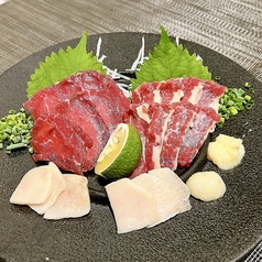 馬刺し３種盛合わせ